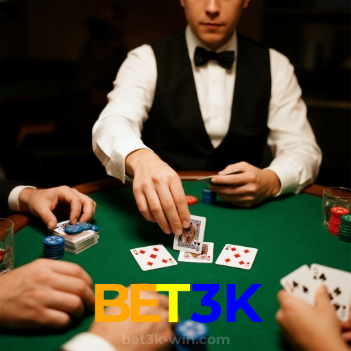 BET3K：Onde sua sorte brilha com poker, roleta e apostas no futebol online!