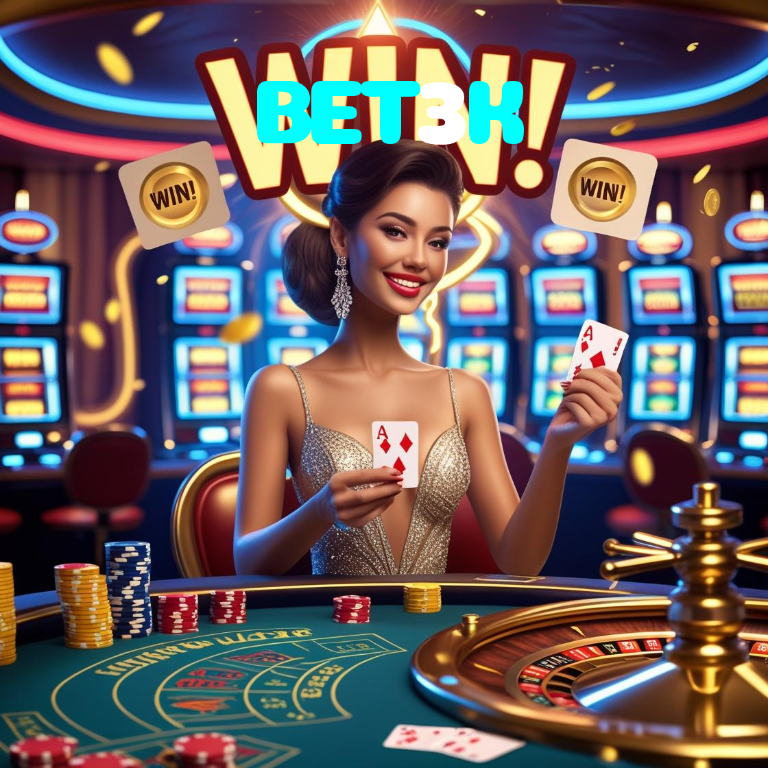 BET3K:Mostre sua habilidade nas mesas de poker e vença os adversários!
