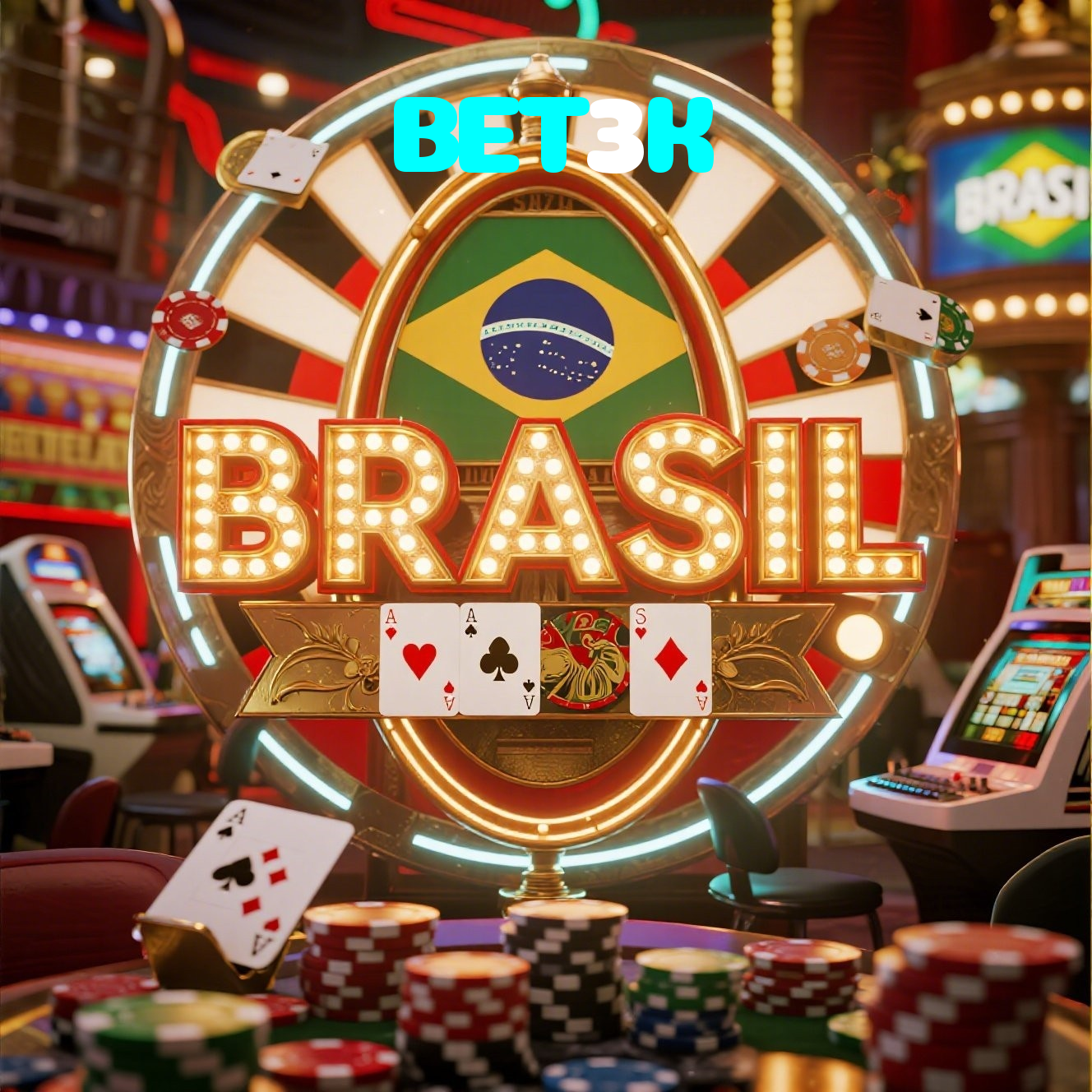 BET3K:Jogue nas mesas de poker e se torne um campeão das cartas!