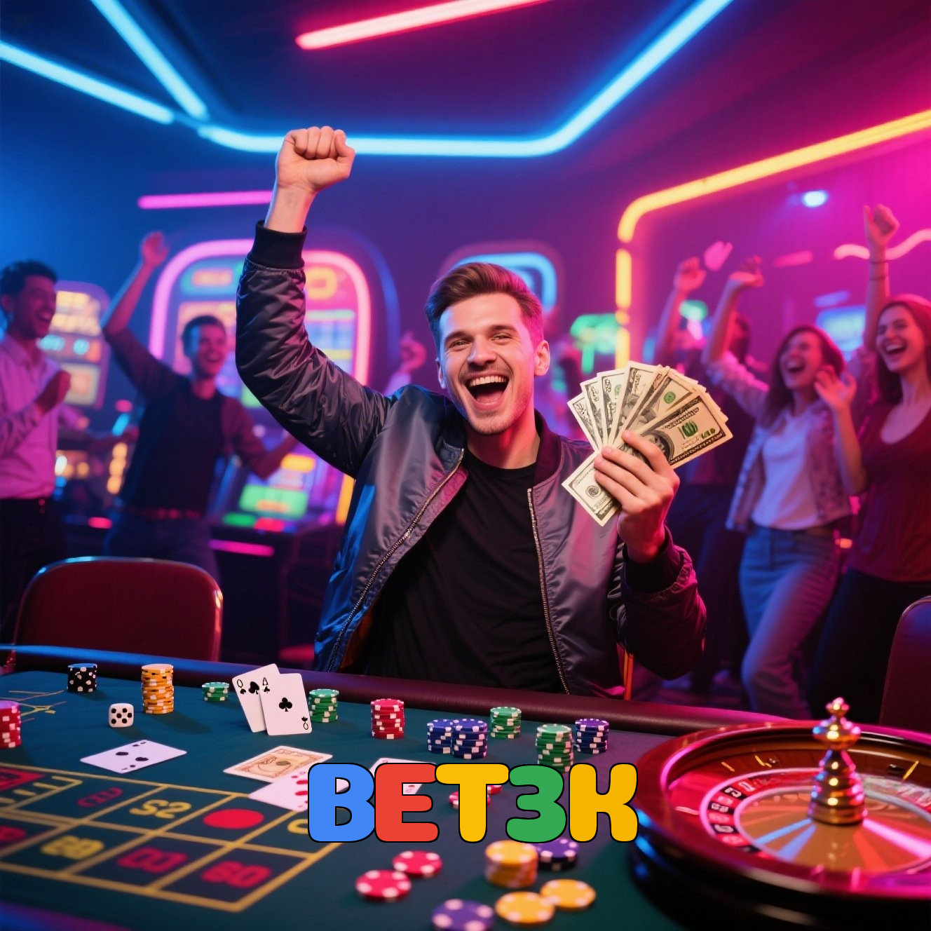 BET3K：Jogue roleta, poker e aposte no futebol com grandes prêmios em jogo!