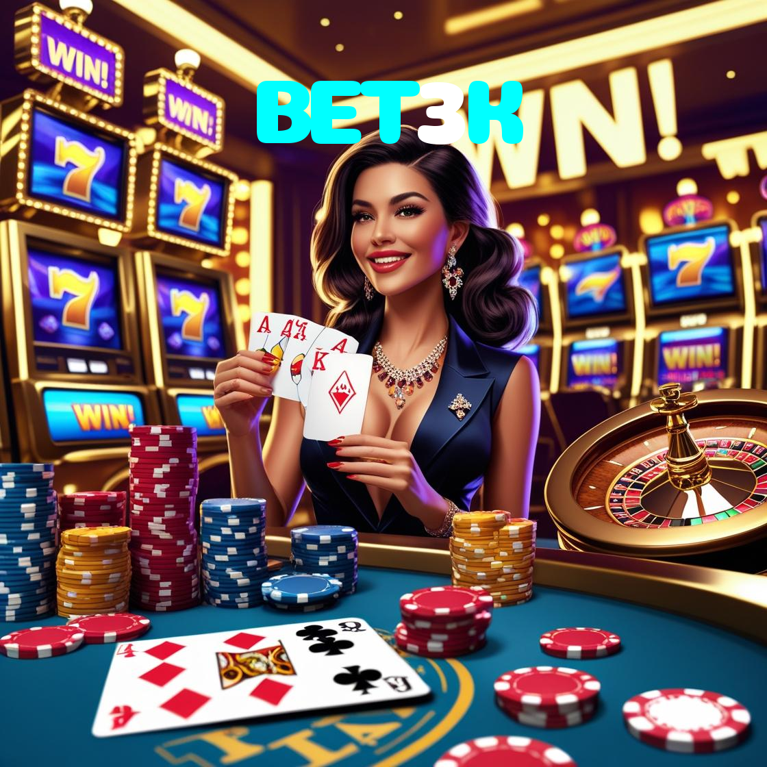 BET3K:Vença no blackjack e leve grandes prêmios para casa!